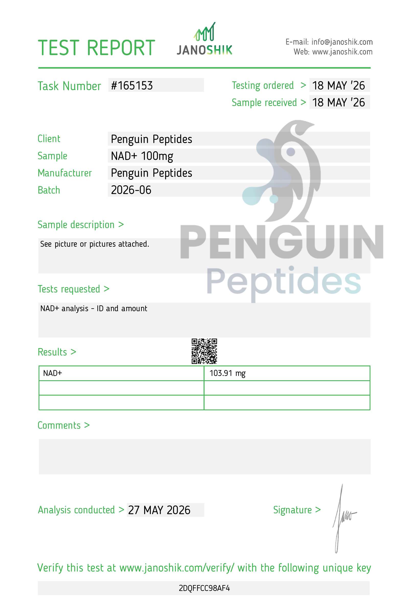 NAD+ 100mg peptide - Image 3